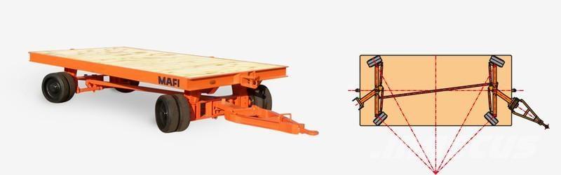 Mafi 1060 / 4t Reboques estrado/caixa aberta