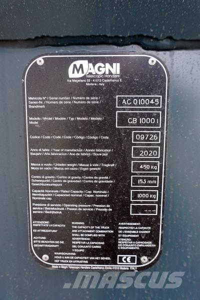 Magni 1000 L Movimentação cargas - Outros

