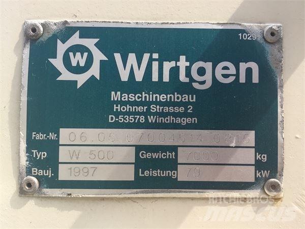Wirtgen W500 Fresadoras de asfalto