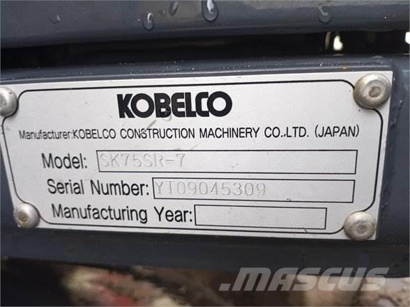 Kobelco SK75SR-7 Escavadoras de rastos