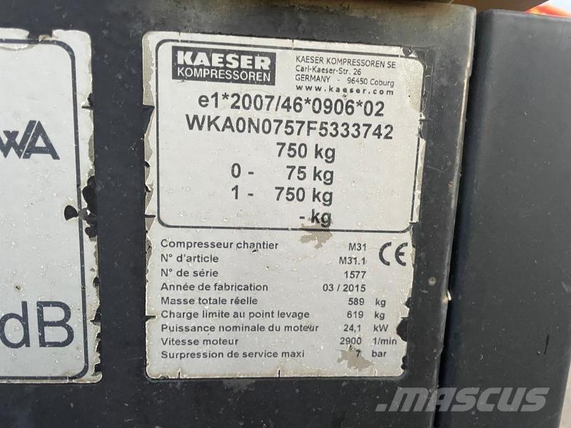 Kaeser M31 Geradores Diesel