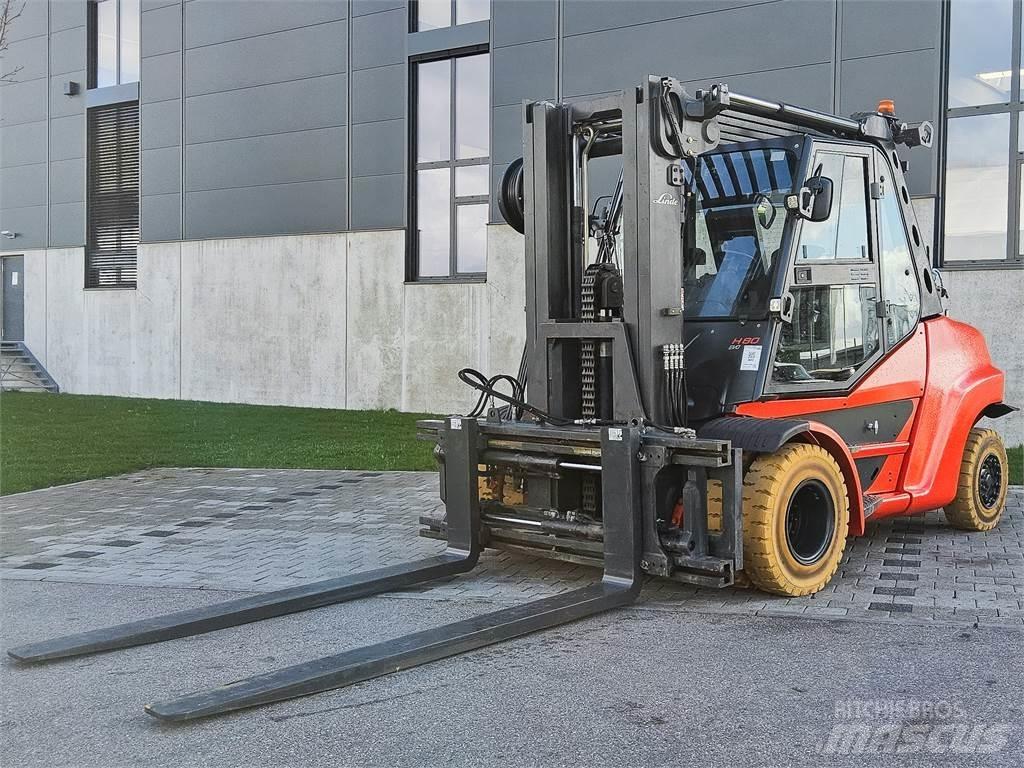 Linde H 80T-03/900 Empilhadores a gás