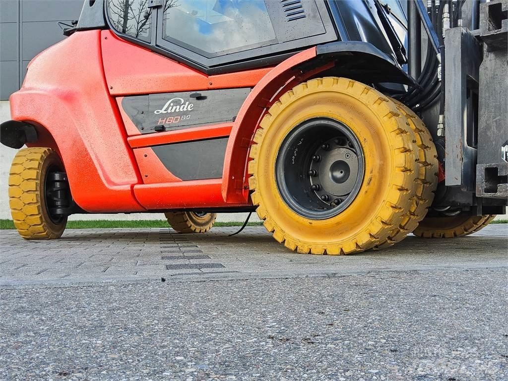 Linde H 80T-03/900 Empilhadores a gás