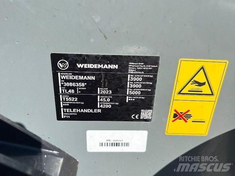 Weidemann T5522 Manipuladores telescópicos