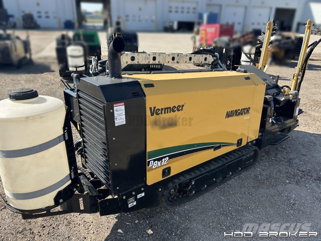 Vermeer D8x12 Equipamentos de perfuração direcional horizontal