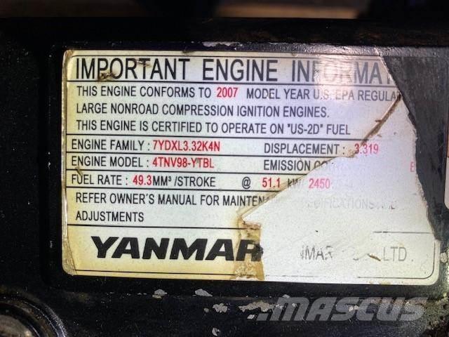 Yanmar 4TNV98-YTBL Motores