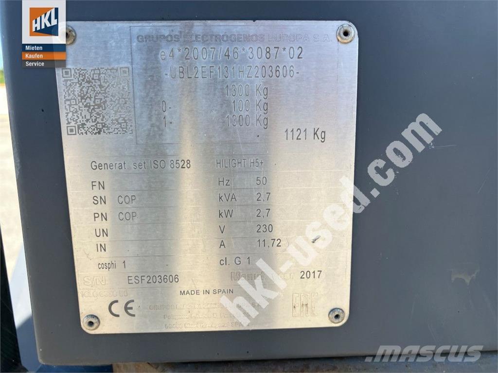 Atlas Copco HILIGHT V5+ Torres de luz