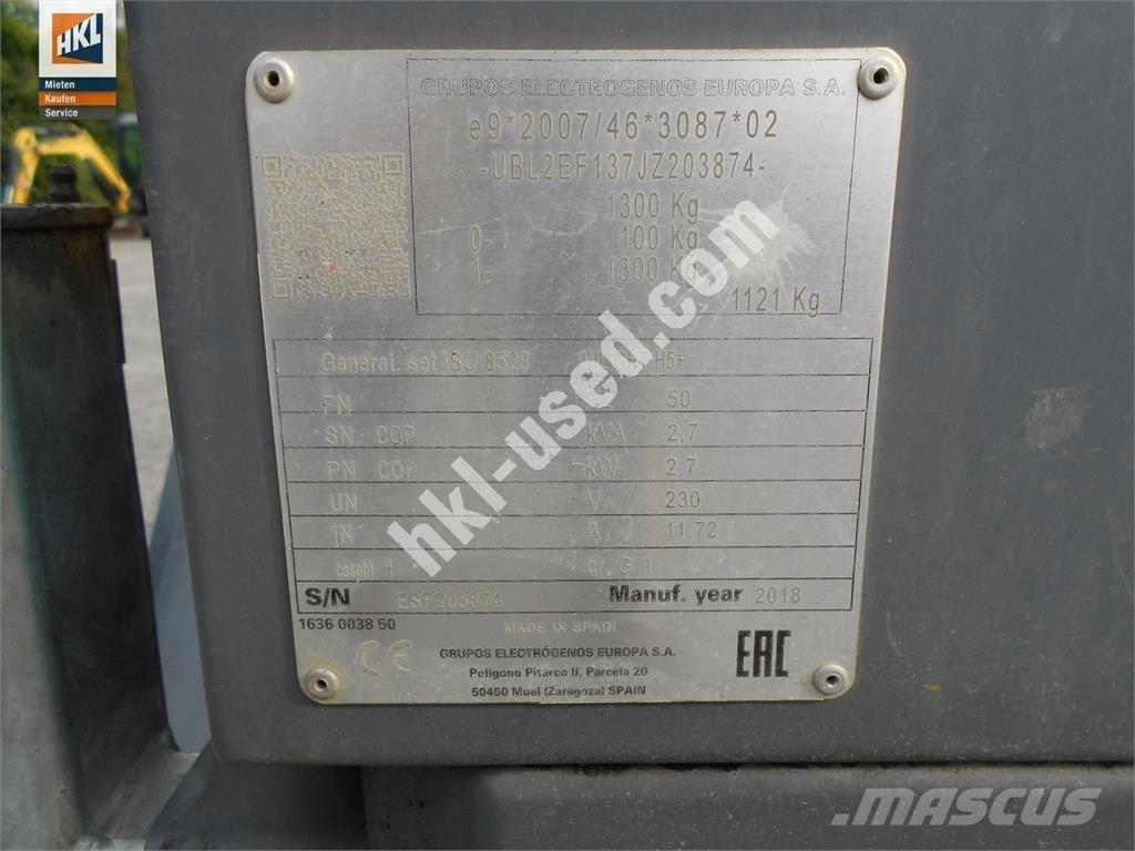 Atlas Copco HILIGHT V5+ Torres de luz