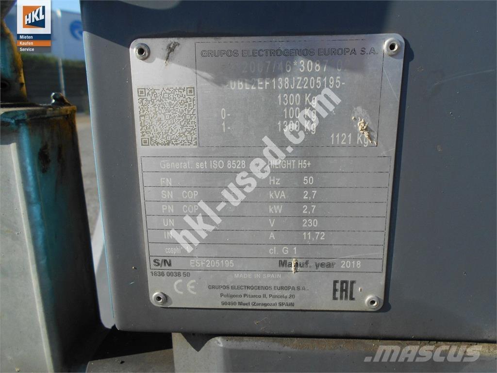Atlas Copco HILIGHT V5+ Torres de luz