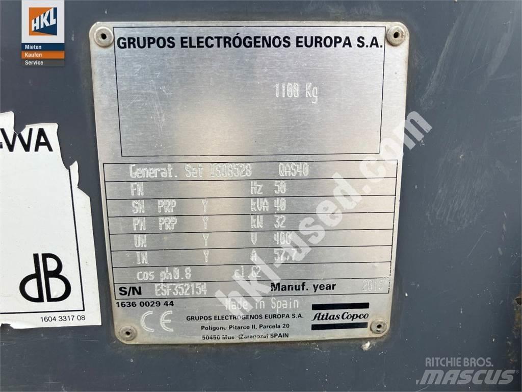Atlas Copco QAS 40 KDS Outros Geradores
