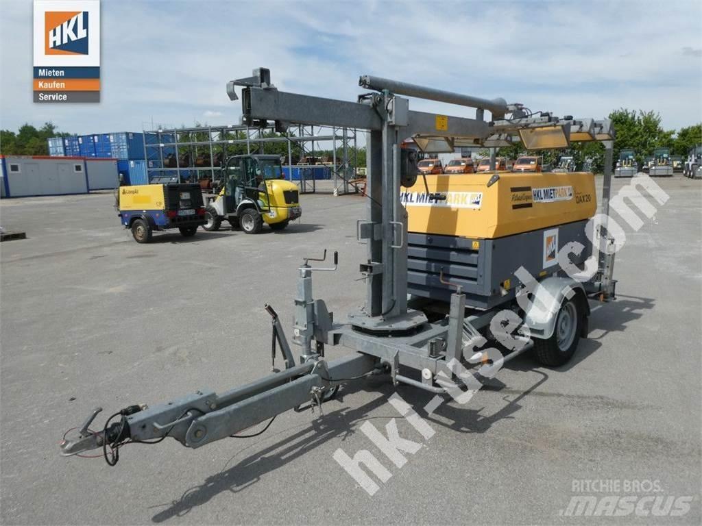 Atlas Copco QAX 20 DDLT Torres de luz