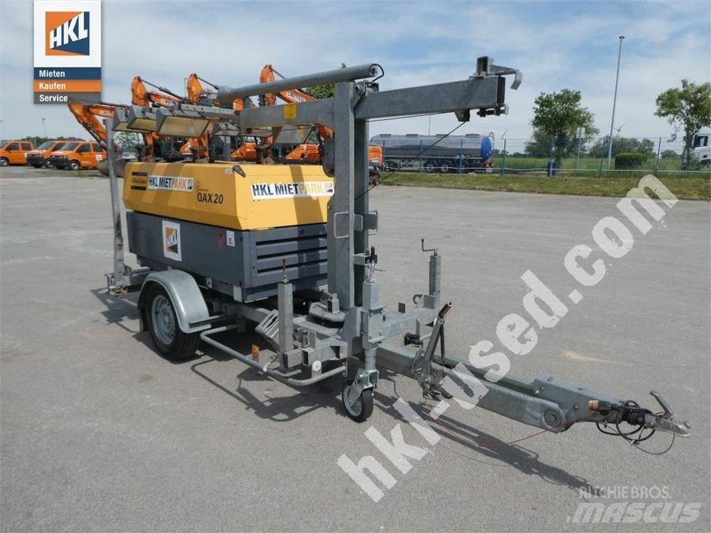 Atlas Copco QAX 20 DDLT Torres de luz