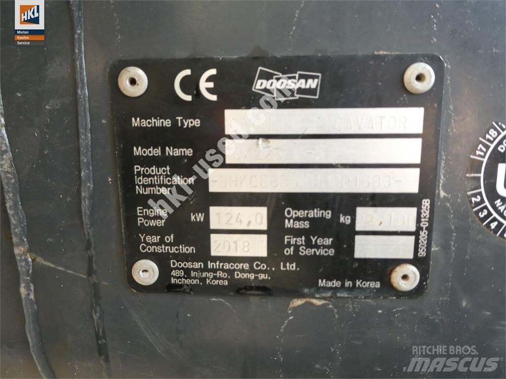 Doosan DX 225 LC-5 Escavadoras de rastos