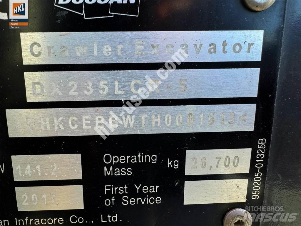 Doosan DX 235 LCR-5 Escavadoras de rastos