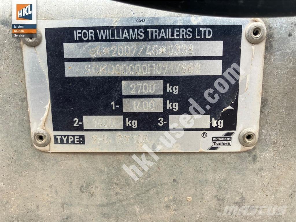 Ifor Williams GX 105 Construção - Outros
