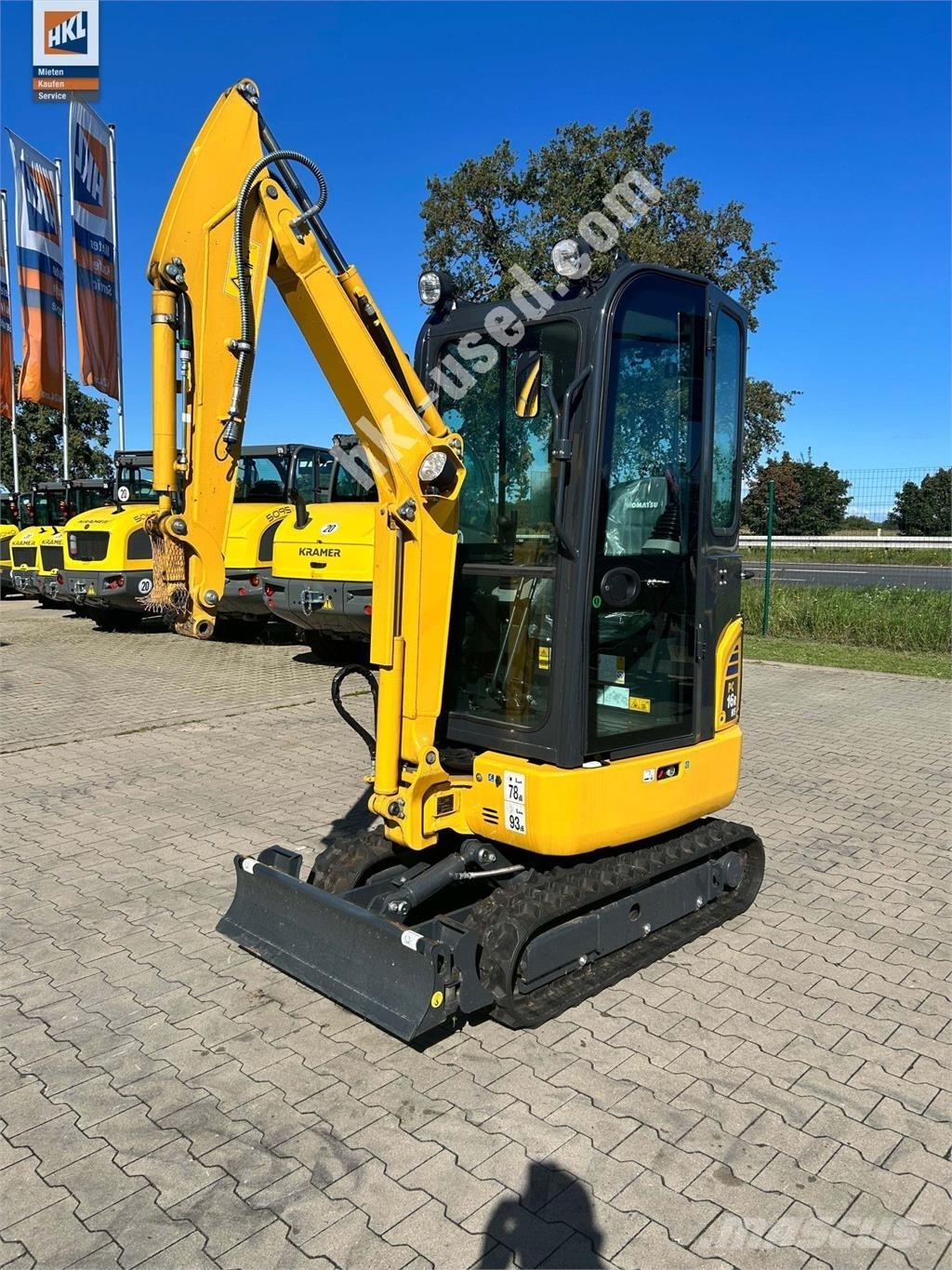 Komatsu PC 16 R-3HS Mini Escavadoras <7t