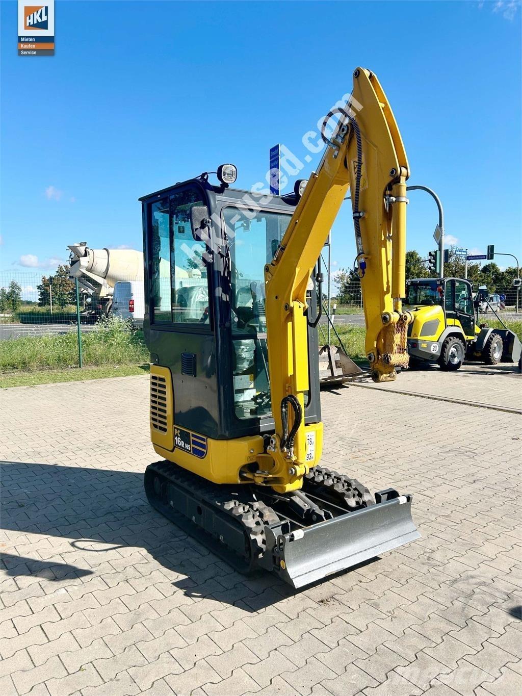 Komatsu PC 16 R-3HS Mini Escavadoras <7t