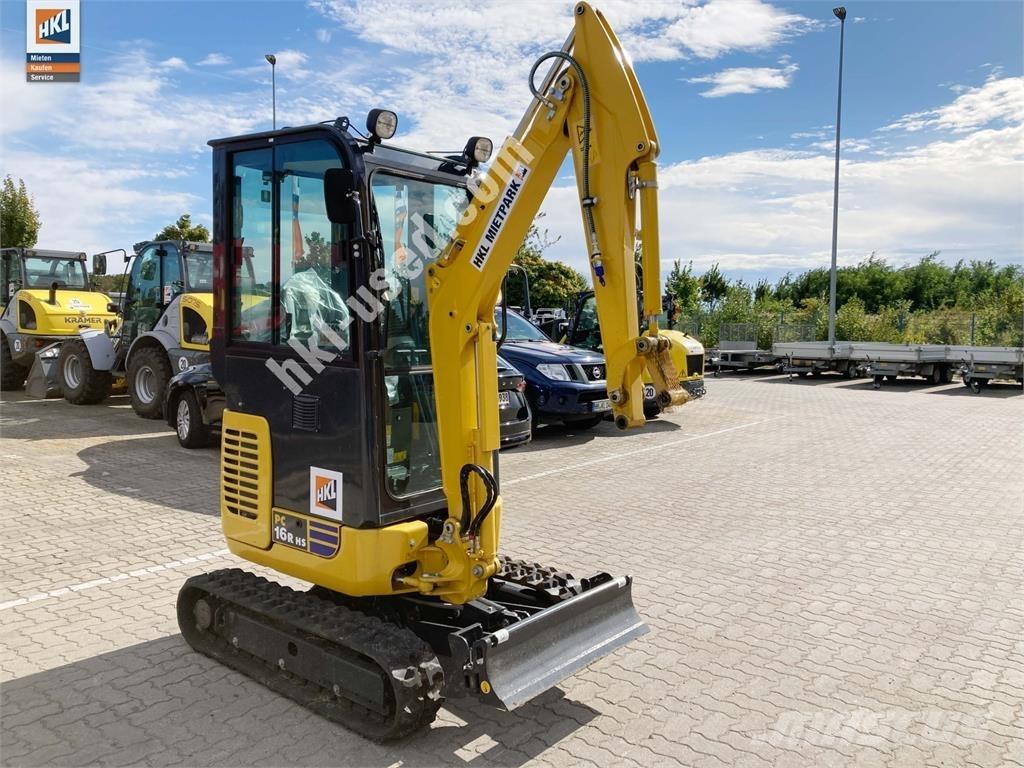 Komatsu PC 16 R-3HS Mini Escavadoras <7t