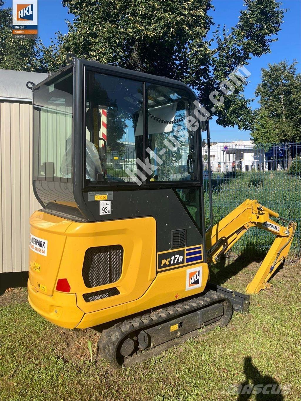 Komatsu PC 17 R-5 Mini Escavadoras <7t