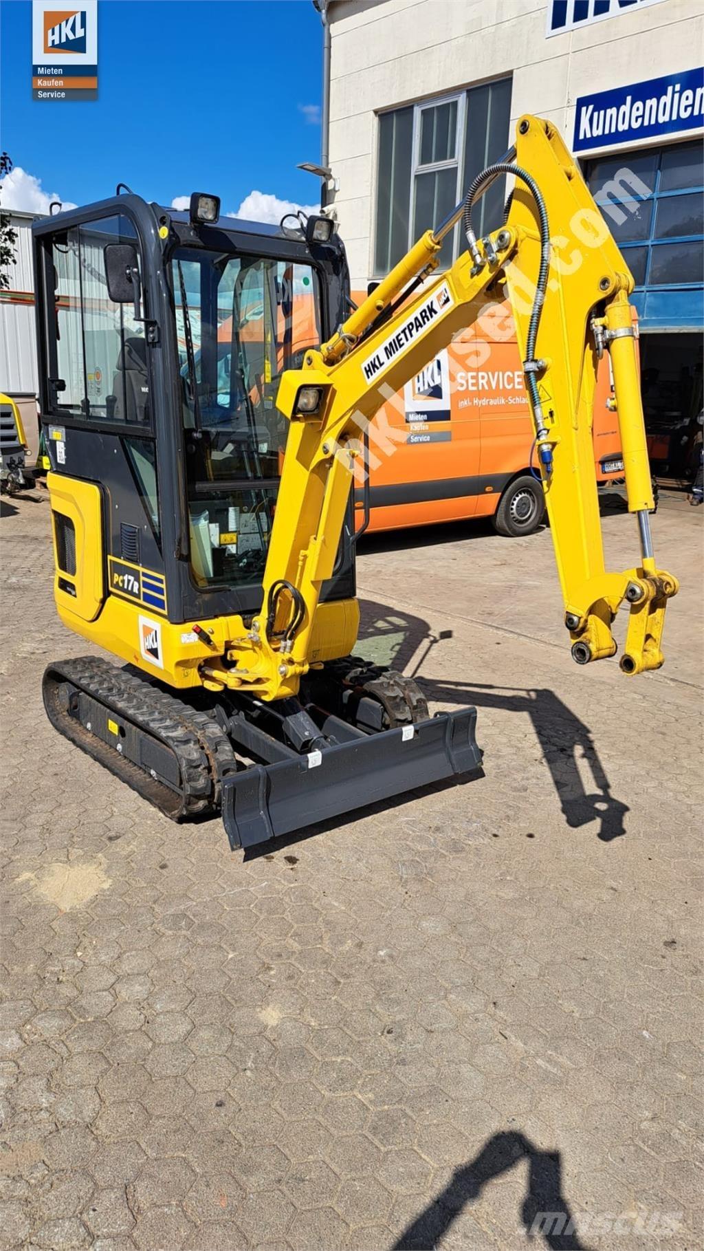 Komatsu PC 17 R-5 Mini Escavadoras <7t