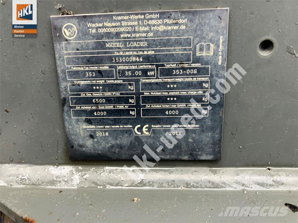 Kramer 5075 Pás carregadoras de rodas