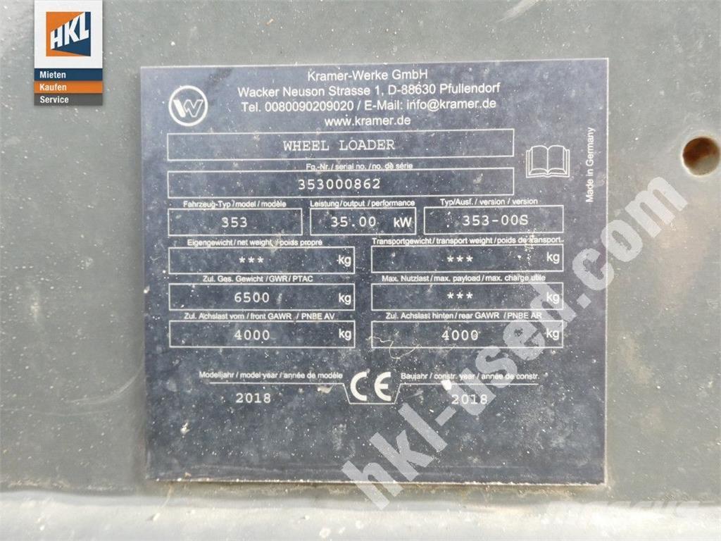 Kramer 5075 Pás carregadoras de rodas