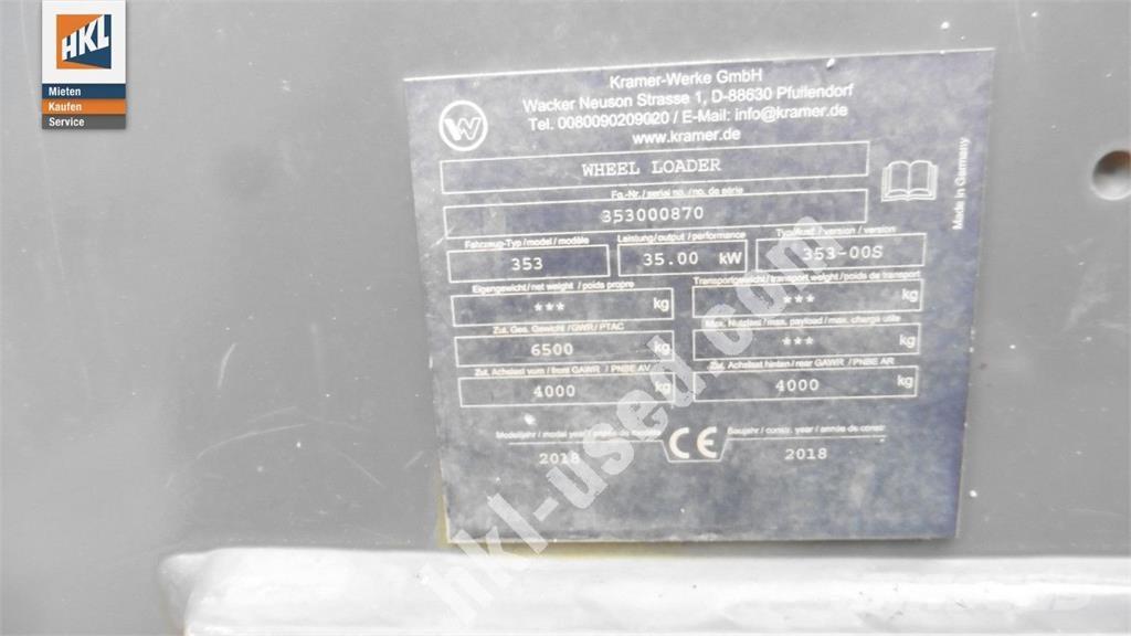 Kramer 5075 Pás carregadoras de rodas