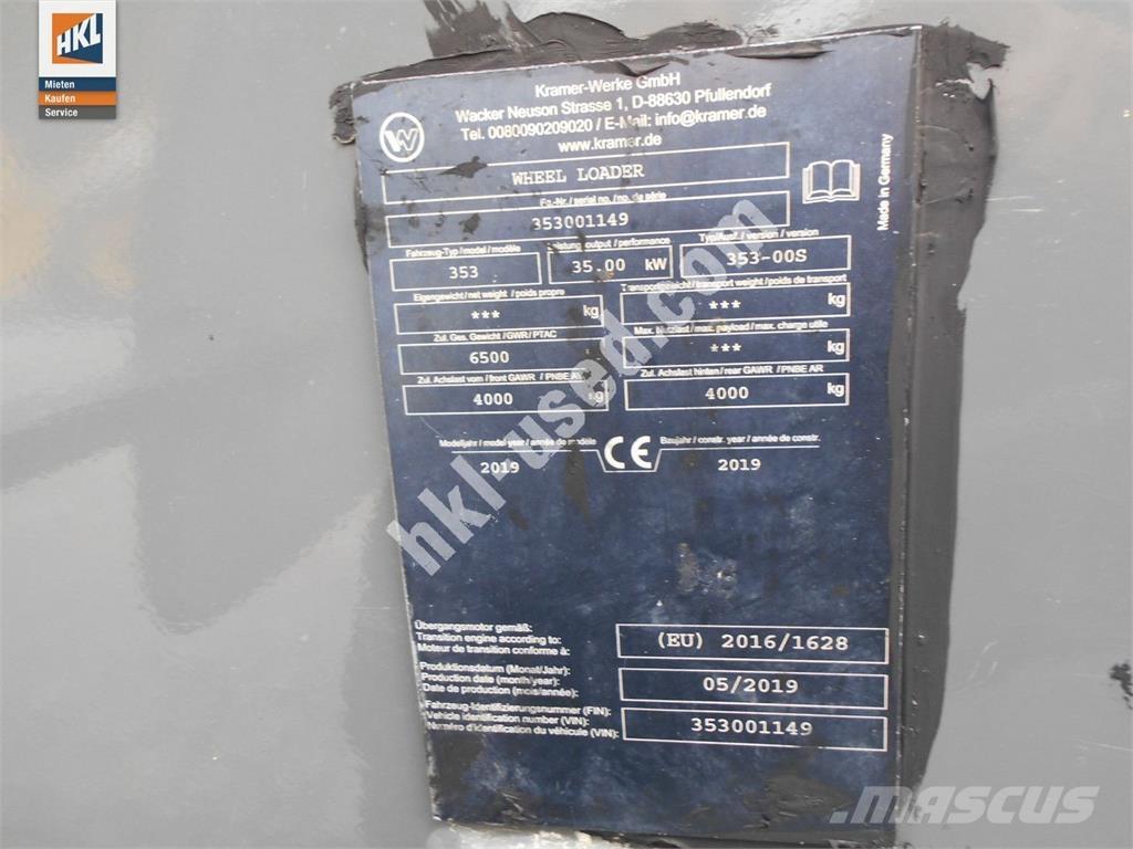 Kramer 5075 Pás carregadoras de rodas