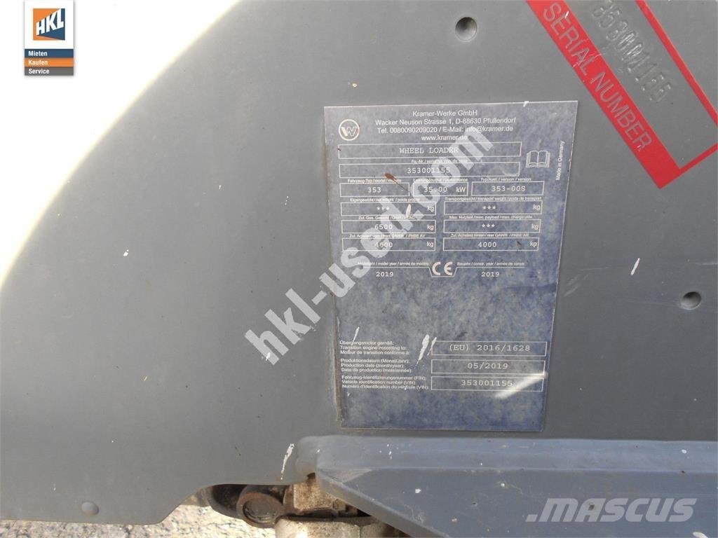 Kramer 5075 Pás carregadoras de rodas