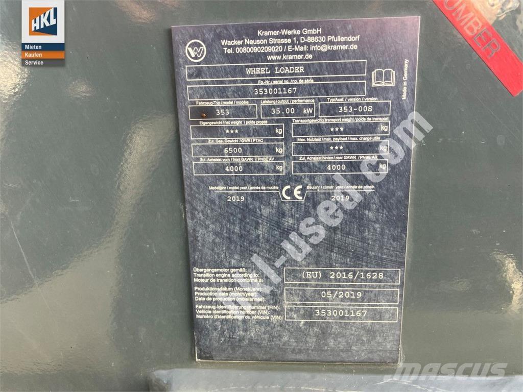 Kramer 5075 Pás carregadoras de rodas