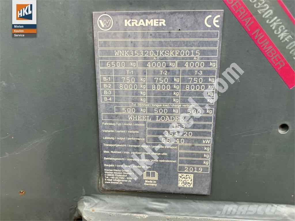 Kramer 5075 Pás carregadoras de rodas