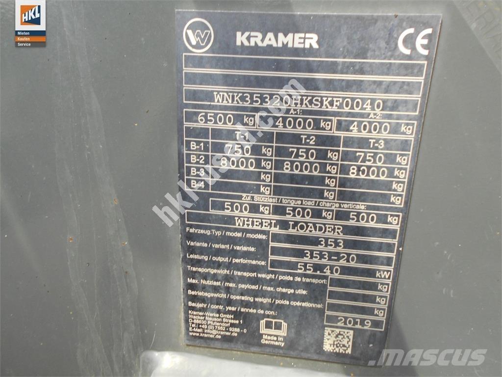 Kramer 5075 Pás carregadoras de rodas