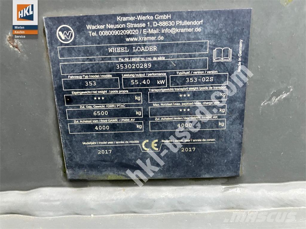 Kramer 5095 Pás carregadoras de rodas