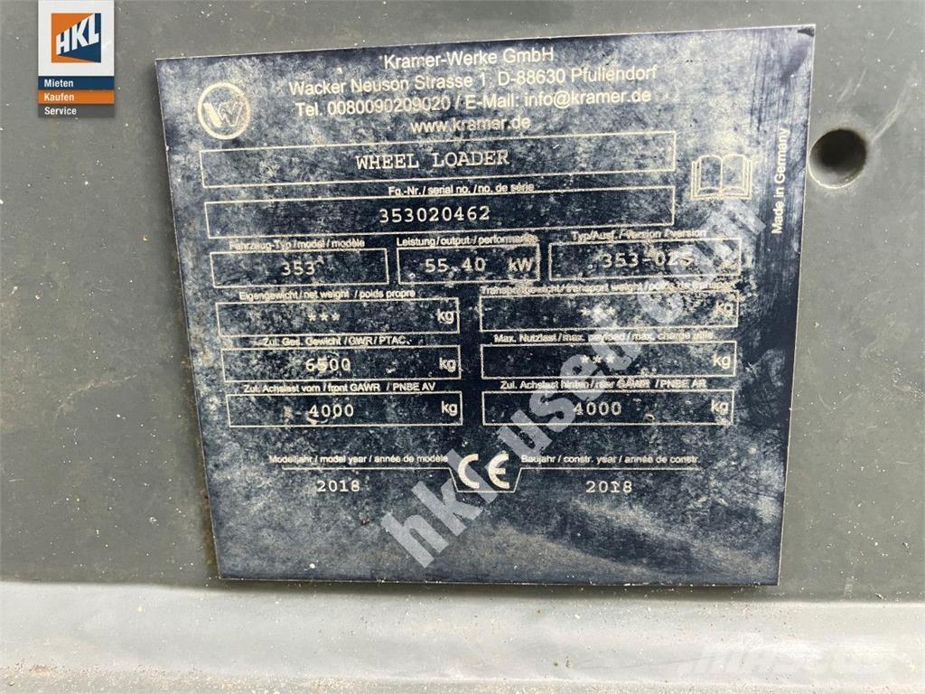 Kramer 5095 Pás carregadoras de rodas