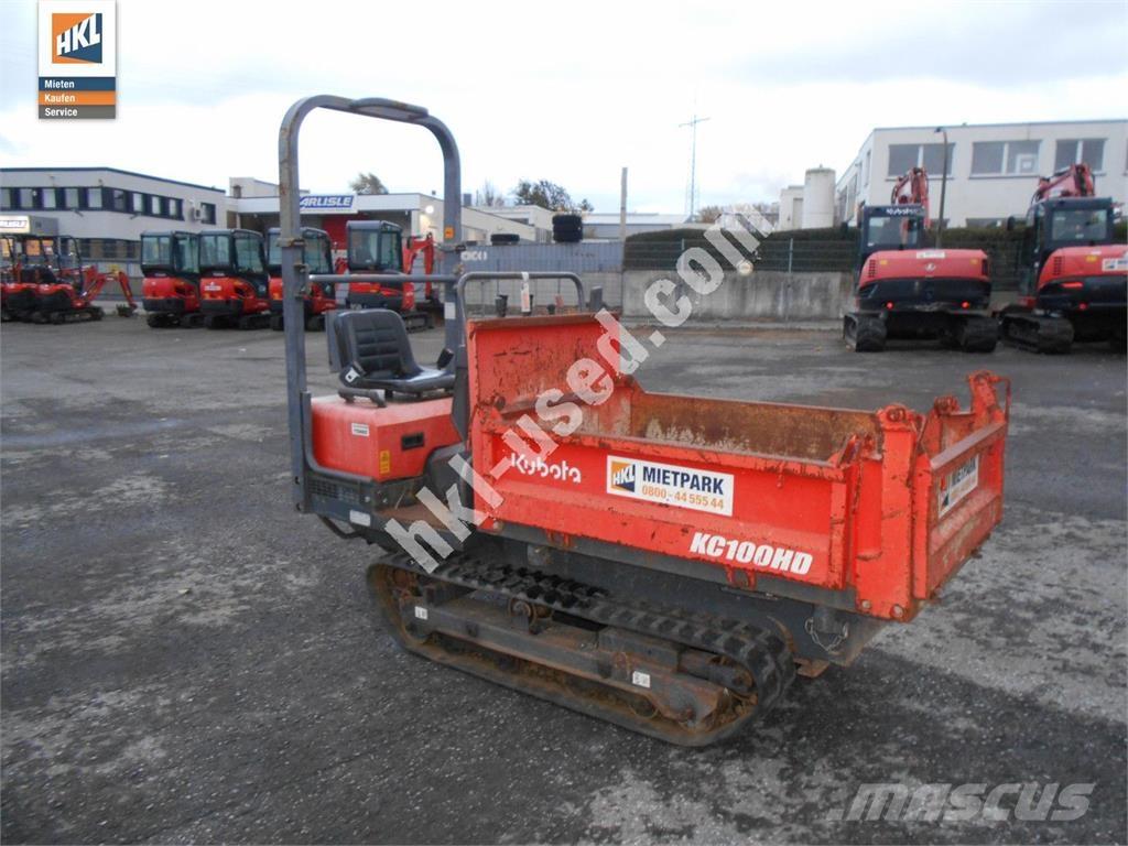 Kubota KC 100 HD Dumpers de obras