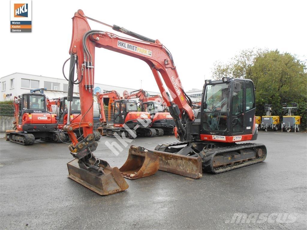 Kubota KX 080-4 Mini Escavadoras <7t