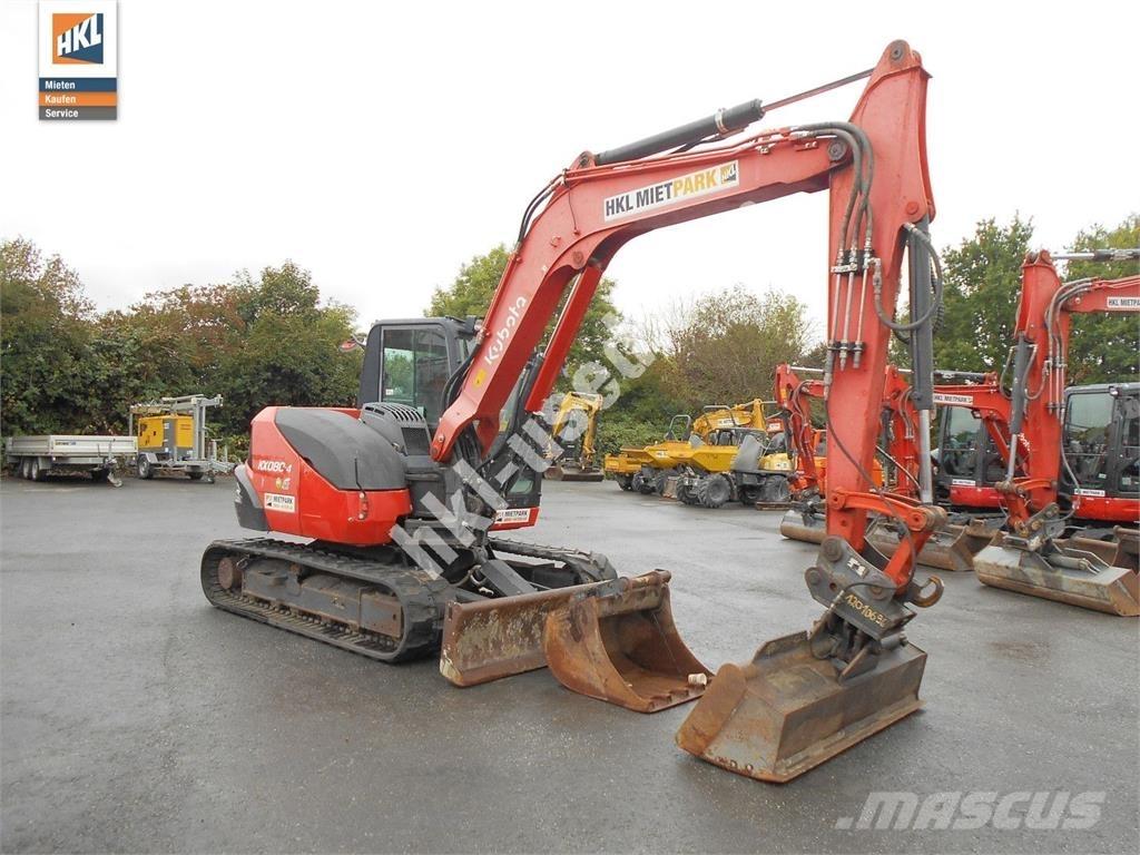 Kubota KX 080-4 Mini Escavadoras <7t