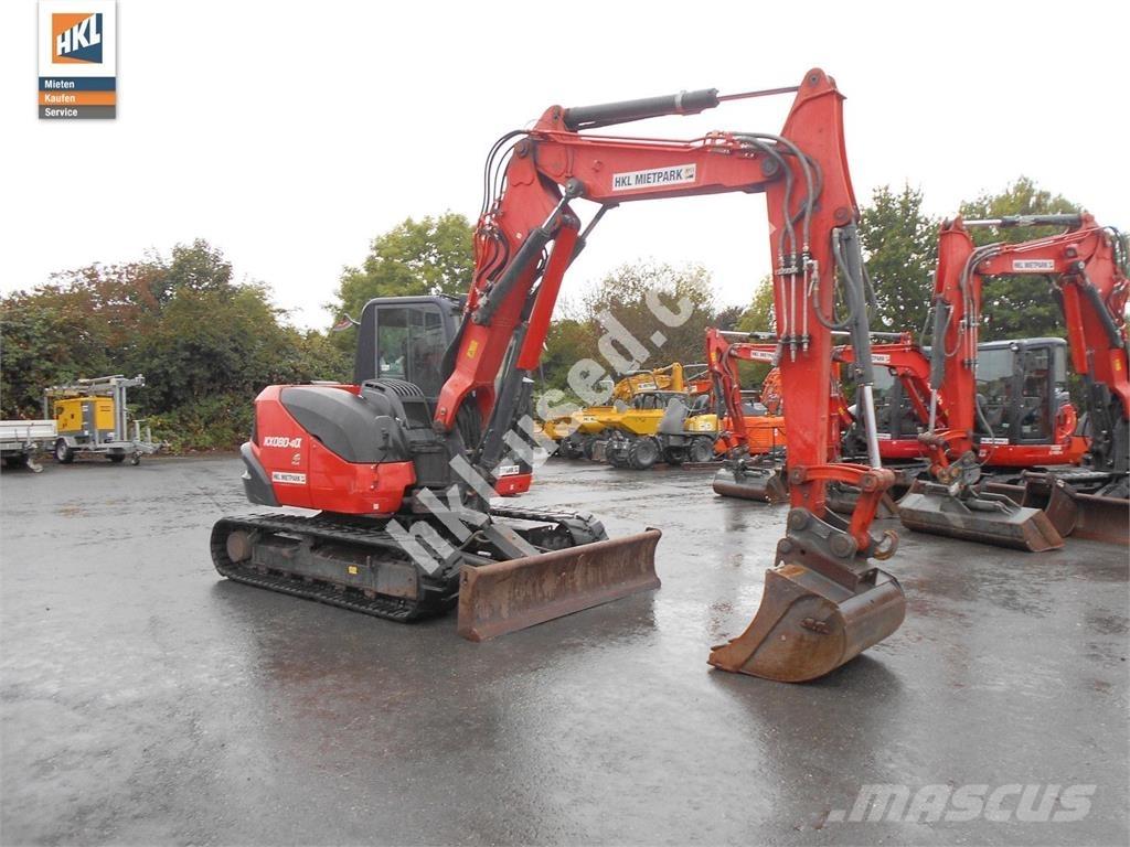 Kubota KX 080-4 Mini Escavadoras <7t