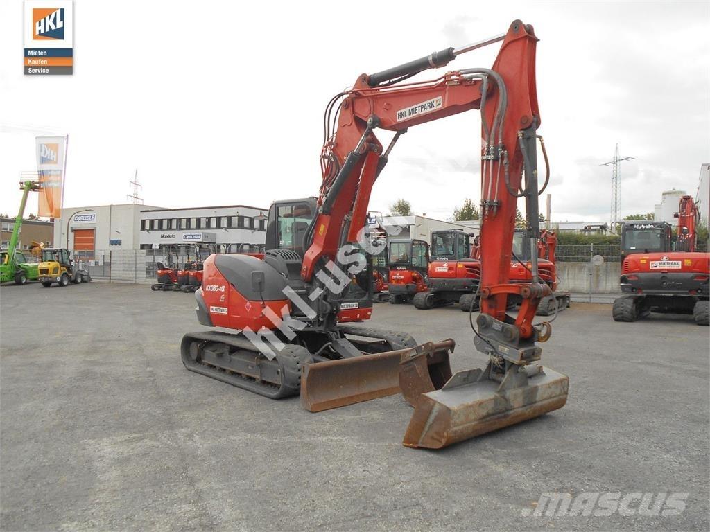 Kubota KX 080-4 Mini Escavadoras <7t