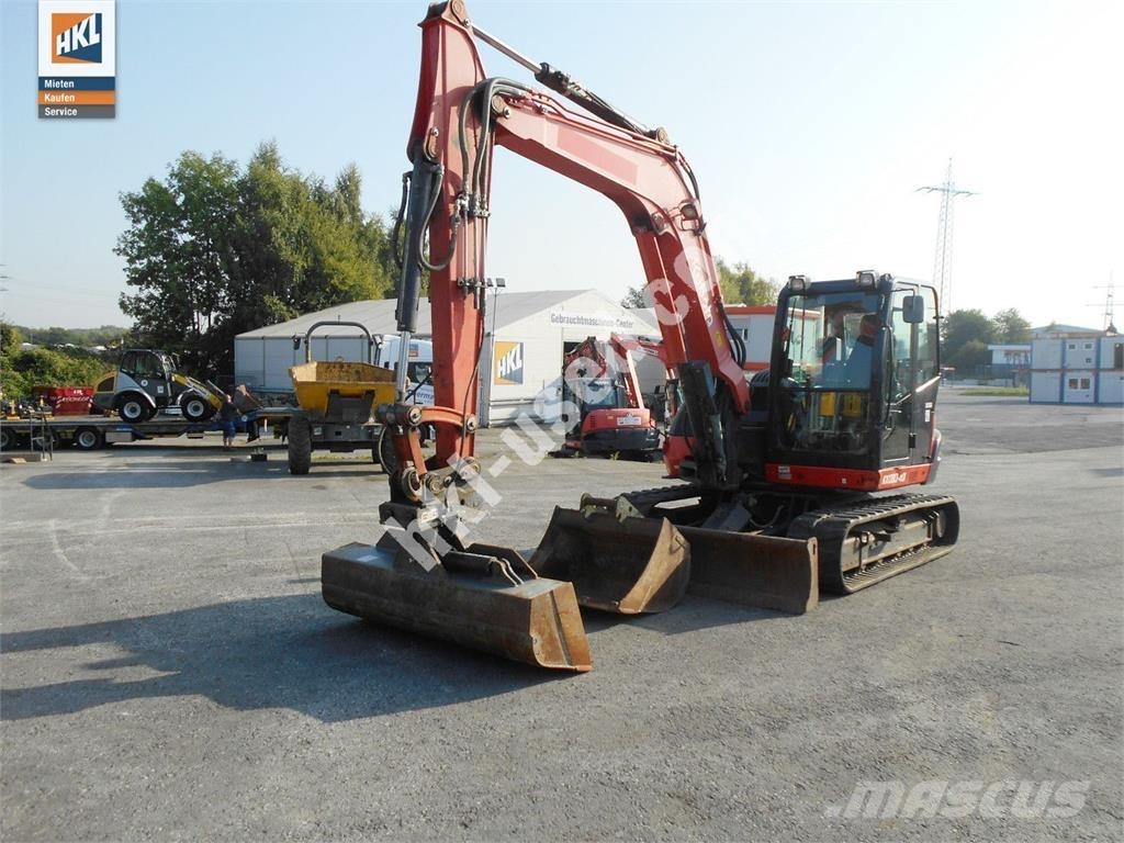 Kubota KX 080-4 Mini Escavadoras <7t