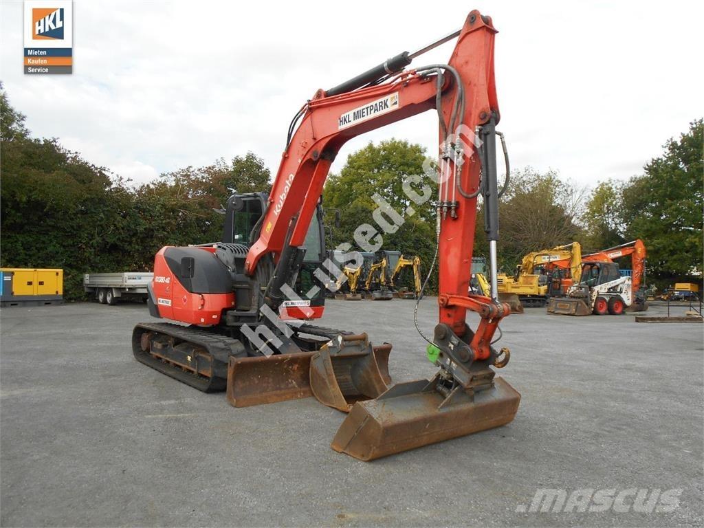 Kubota KX 080-4 Mini Escavadoras <7t