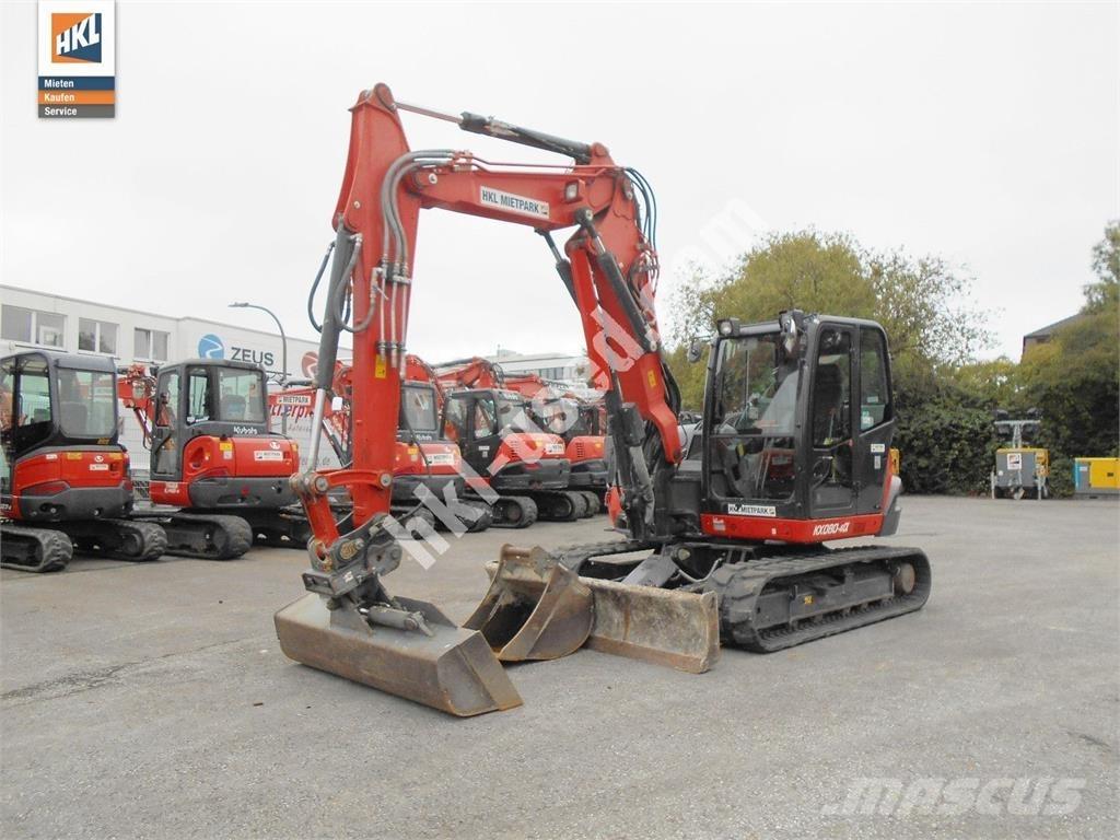 Kubota KX 080-4 Mini Escavadoras <7t