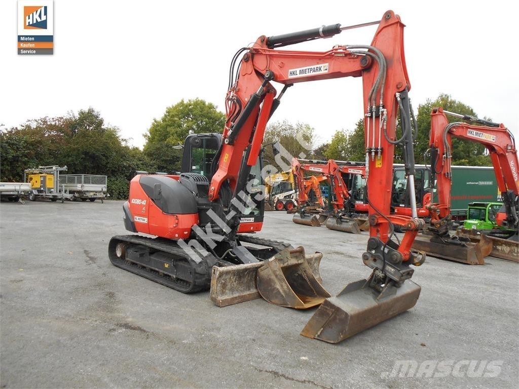 Kubota KX 080-4 Mini Escavadoras <7t