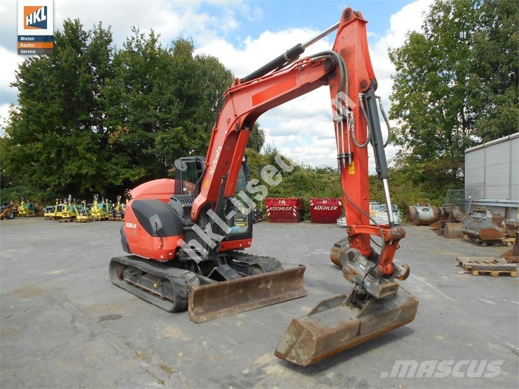 Kubota KX 080-4 Mini Escavadoras <7t
