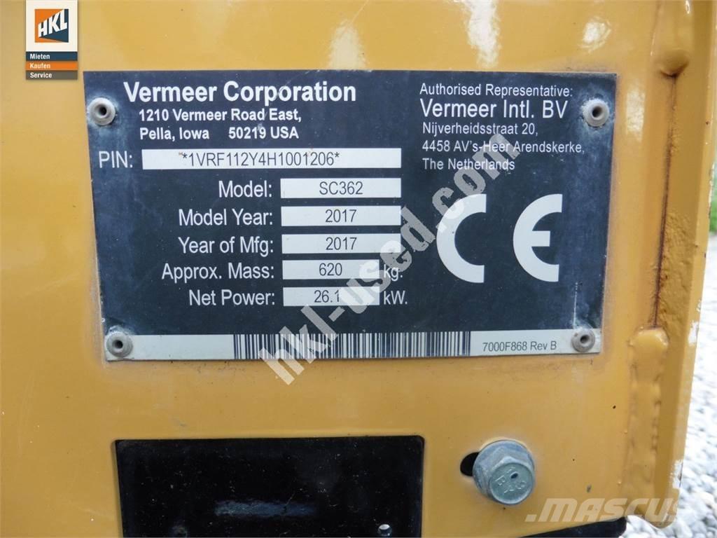 Vermeer SC 362 Construção - Outros
