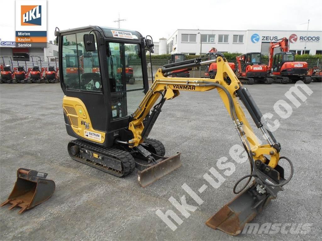 Yanmar SV 16 Mini Escavadoras <7t