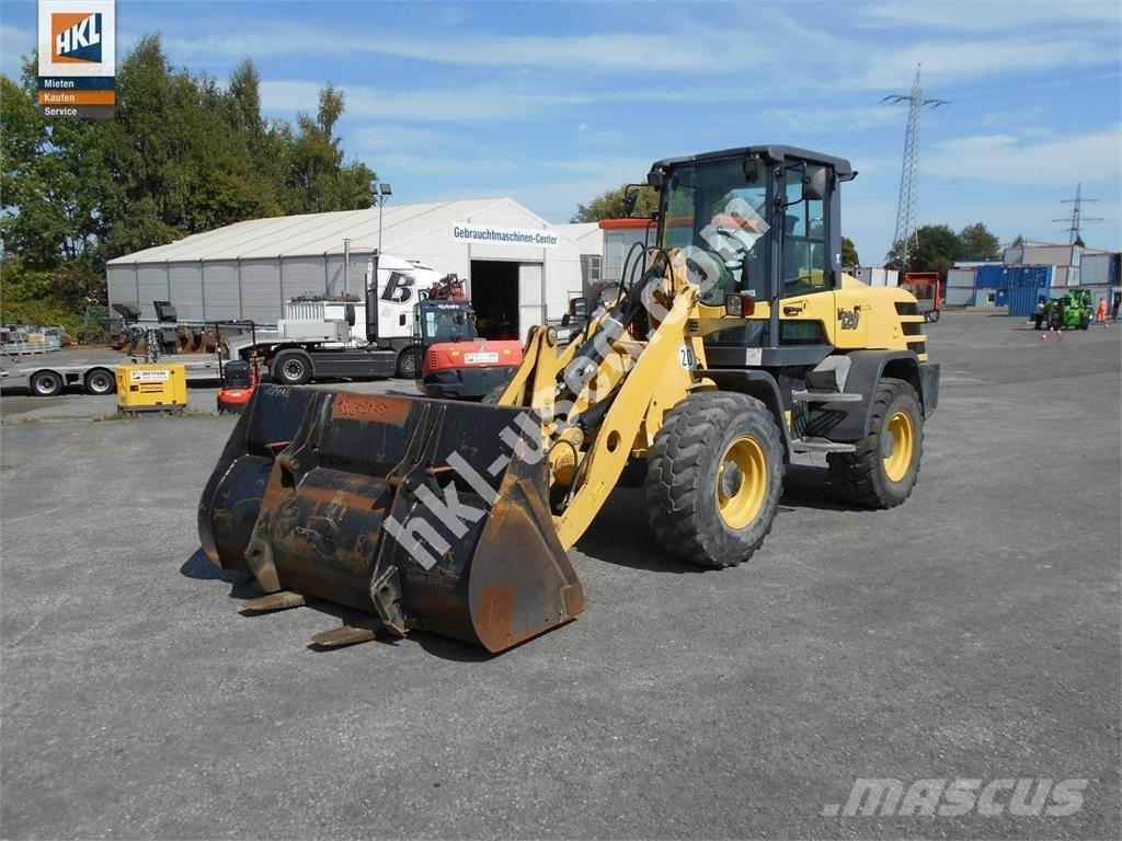 Yanmar V 120 Pás carregadoras de rodas