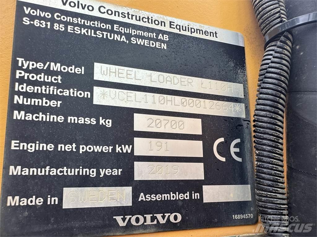 Volvo L110H Pás carregadoras de rodas