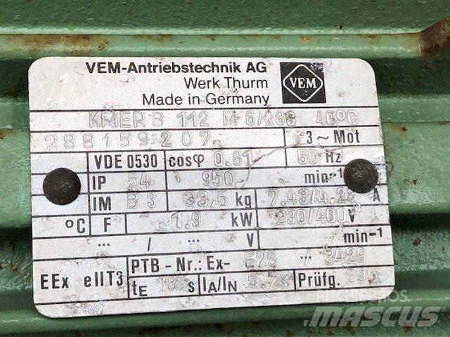  1,9 kW VEM E-Motor Motores