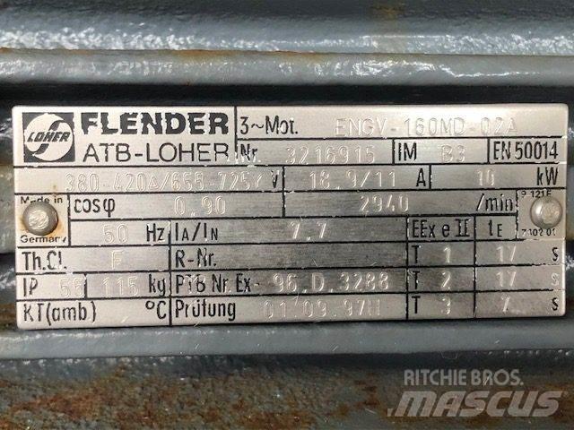  10 kW Flender E-Motor Motores